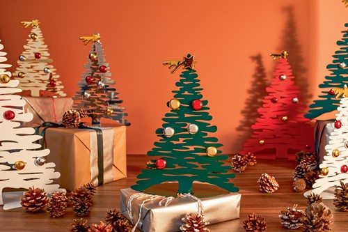 Alessi Bark For Christmas kerstboom wit 35,5 x 14 cm-3