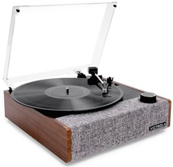 Victrola VTA-74 Eastwood II, Platenspeler - BT - walnut