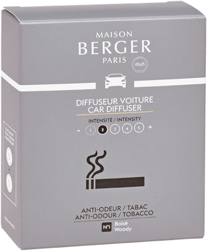 LAMPE BERGER Navulling car diffuser  RECHARGE DIFF.VOITURE TABAC