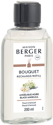 Lampe Berger Navulling geurstokjes 200ml Angélique Noire