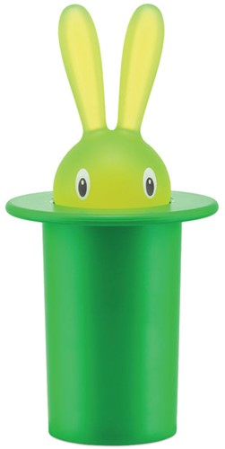 Alessi Magic Bunny Tandenstokerhouder - groen