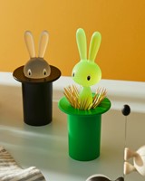 Alessi Magic Bunny Tandenstokerhouder - groen-3
