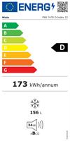 Miele 11643210 Inbouw Diepvriezer 145 cm