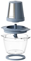 Guzzini Sous Chef elektrische minihakmolen - Navy-2