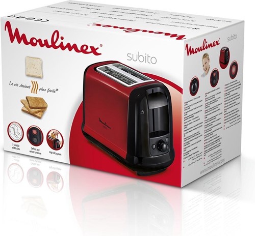 MOULINEX TOASTER SUBITO LT260D11-3