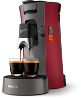 Philips CSA230/90 New Senseo Select Deep Red/ Cashmere Grey - WE settings - Retour