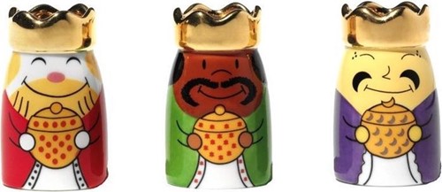 Alessi 3 Statuettes Set Re Magi
