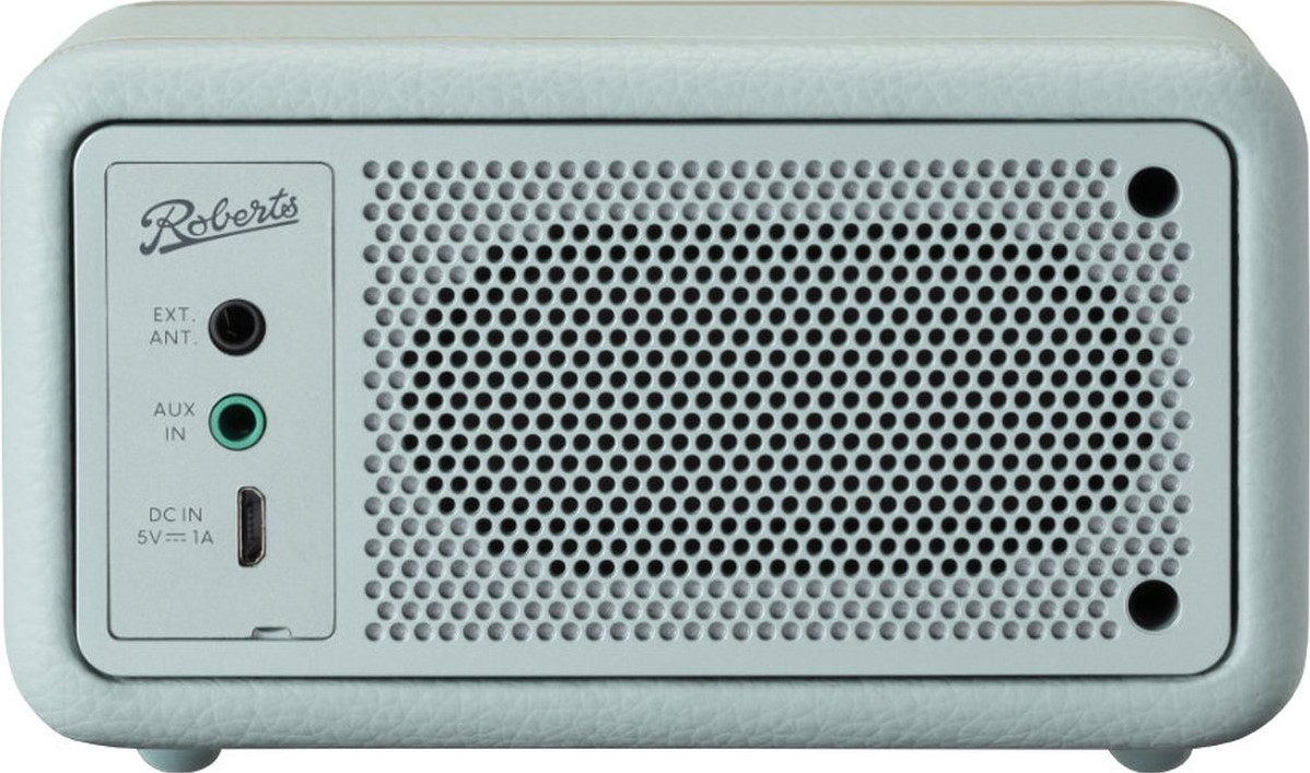 Roberts Revival Petite 2 mini DAB en FM radio met Bluetooth ontvangst, Dusky Pink (USB netspanningsvoeding: Zonder USB voeding) | Roberts | De