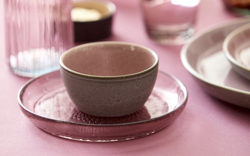 Bitz Bowl 12 cm Grey/Light pink BITZ-2