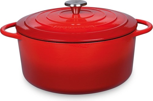 Kuchenprofi Braadpan rond, 28 cm classic red