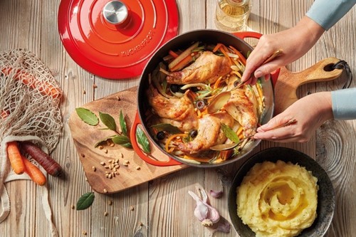 Kuchenprofi Braadpan rond, 28 cm classic red-2