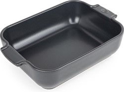 PEUGEOT 60107 Appolia rechthoekige keramische ovenschaal 25 cm grijs