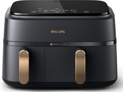 Philips NA352/00 Airfryer met dubbele mand, 9L