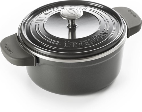 GreenPan Featherweights Stoofpot met keramische antikleeflaag met deksel 26cm