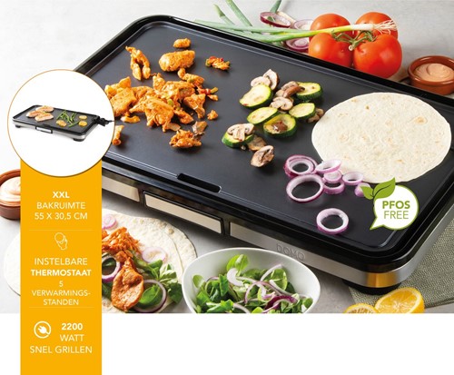 Domo DO9263G Grill plancha XXL 55x30,5cm-2