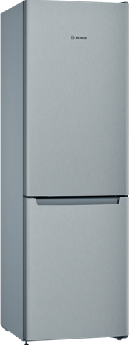 Bosch Koelkast - vrijstaand Serie 4 - VarioStyle Bottom-Freezer NoFrost Vario Style, Koelk. VitaFresh 237 l, diepvr. 89 l****, inox zijwanden, geïnt.handgr,186x60x66cm, altijd te comb. met Vario Style