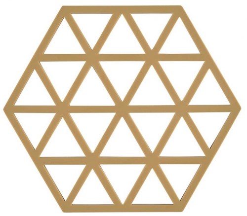 Zone potonderzetter Triangles khaki