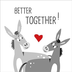 PPD Donkey Love Napkin 33x33