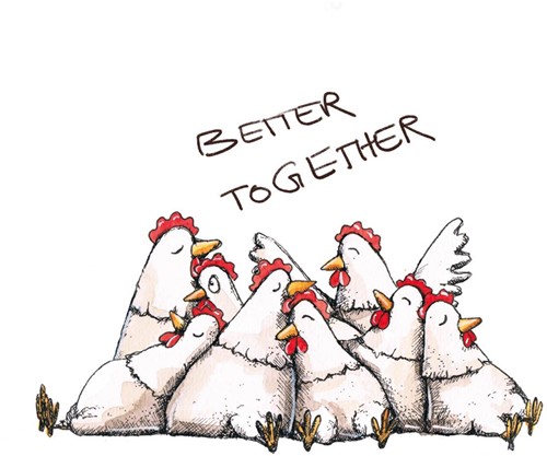 PPD Better Together Napkin 33x33