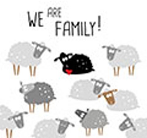 PPD We are Family Napkin 33x33