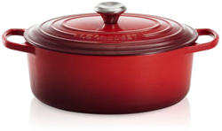 Le Creuset Gietijzeren ovale braadpan in Kersenrood 29cm 4,7l