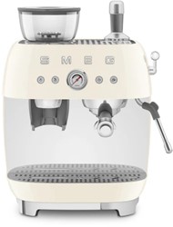 Smeg EGF03CREU Espresso koffiemachine met geïntegreerde molen - crème