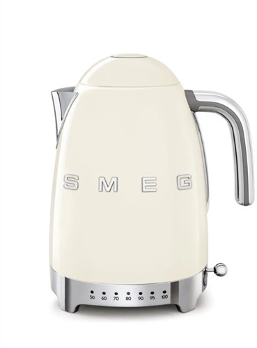 SMEG KLF04CREU Waterkoker - regelbare temperatuur - volume 1,7 liter - crème