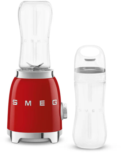 Smeg PBF01RDEU Personal blender - 600 ml Tritan Renew - rood