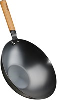 Roerbakpan/Wokpan van koolstofstaal, 30 cm - Joyce Chen - Koop online
