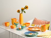 ASA Joy Bowl op voet, bosbessensmoothie 11 cm-2