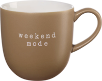 ASA mug, weekend mode D. 9,5 cm, H. 9,5 cm, 0,35 l.
