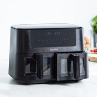 Greenpan Bistro Airfryer Dual XL 2 Basket + 8-delig (8 muffin + tang) 4L + 4L-2