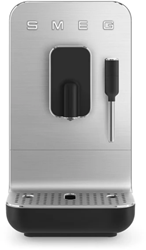 Smeg BCC12BLMEU Bean to cup - Volautomatische koffiemachine - stoomfunctie - mat zwart met inox