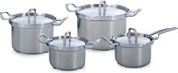 Q-linair Master stainless steel 4 pcs set - Retour
