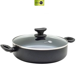 GreenPan Torino Stoofpan met keramische antikleeflaag met deksel 28cm - Retour
