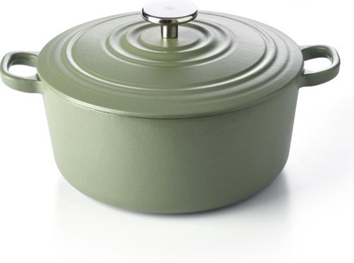 BK Bourgogne stoofpot Olive Green 24cm, 4,2 liter