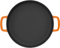 Combekk Gietijzeren koekenpan 28cm Oranje-2