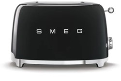 SMEG TSF01BLEU Broodrooster - 2 sleuven 2 sneden - zwart