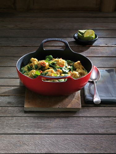 Le Creuset Gietijzeren Balti-pan in Kersenrood 24 cm 2,7l-2