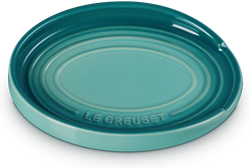 Le Creuset Lepelhouder ovaal 16cm Bleu Riviera Aardewerk