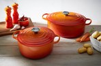 Le Creuset Gietijzeren ovale braadpan in Oranjerood 29cm 4,7l-2