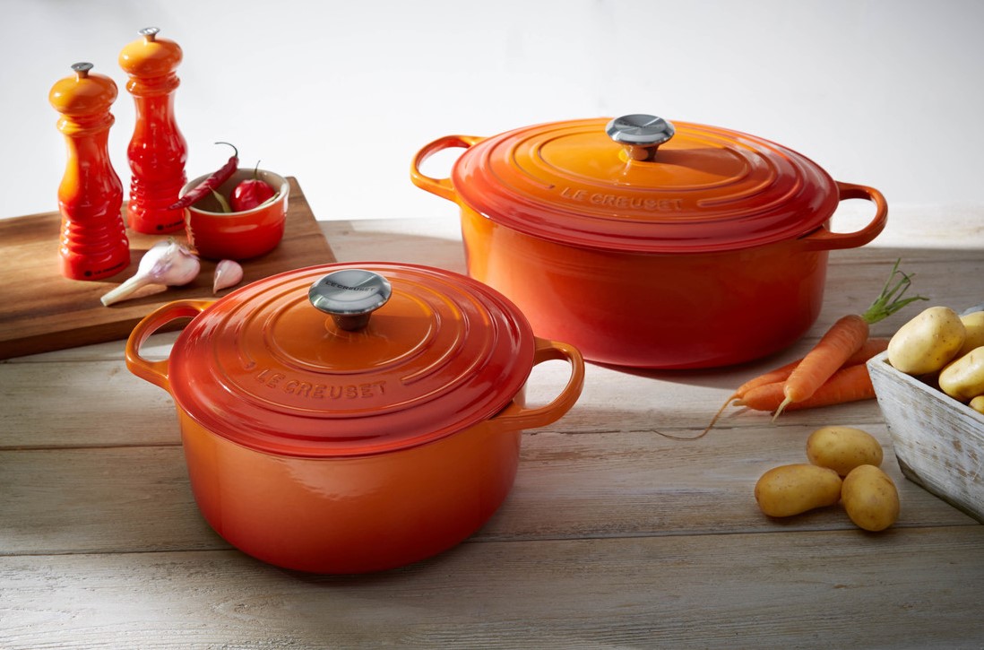 Le Creuset Gietijzeren Ovale Braadpan Oranjerood 31cm 6,3l