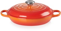 LE CREUSET Gietijzeren campagnard in Oranjerood 26cm 3l-3