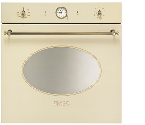 SMEG SFP805PO Oven multifunctie - pyrolyse - 70 L - crème - energieklasse A