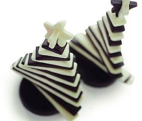 Silikomart C3D 01 3D TREE CHOC - STAMPO IN SILICONE ø130 H 172,2 MM