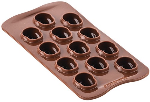 Silikomart Scg055 3D - Amleto Silicone Mould N.12 Ø30 H 21 Mm-2