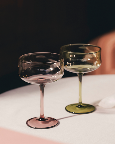 Paveau Swirl Coupe Glas Moss-2