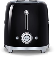 SMEG TSF02BLEU Broodrooster - 2 sleuven 4 sneden - zwart-3