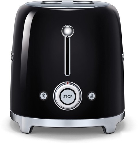 SMEG TSF02BLEU Broodrooster - 2 sleuven 4 sneden - zwart-3
