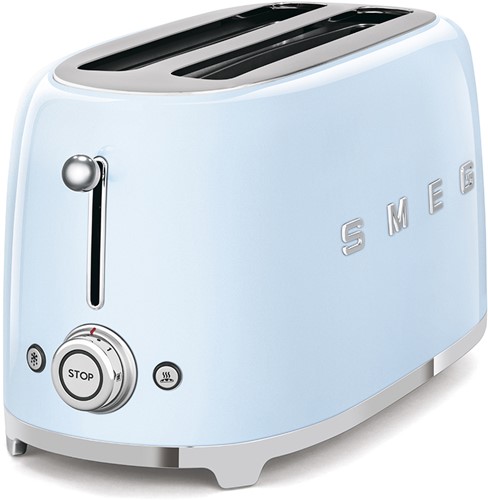 Smeg TSF02PBEU Broodrooster - 2 sleuven 4 sneden - pastelblauw - Retour-3